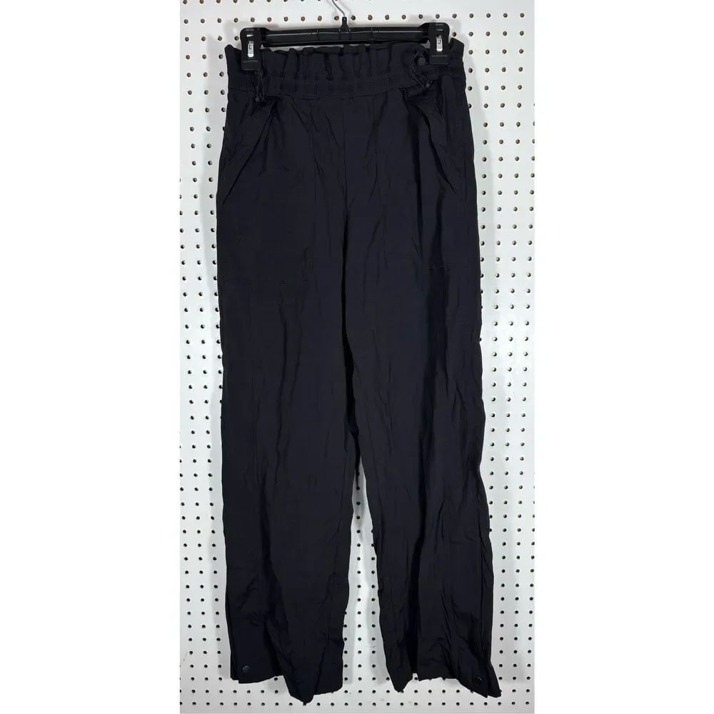 Athleta drawstring waist nylon pants size 6